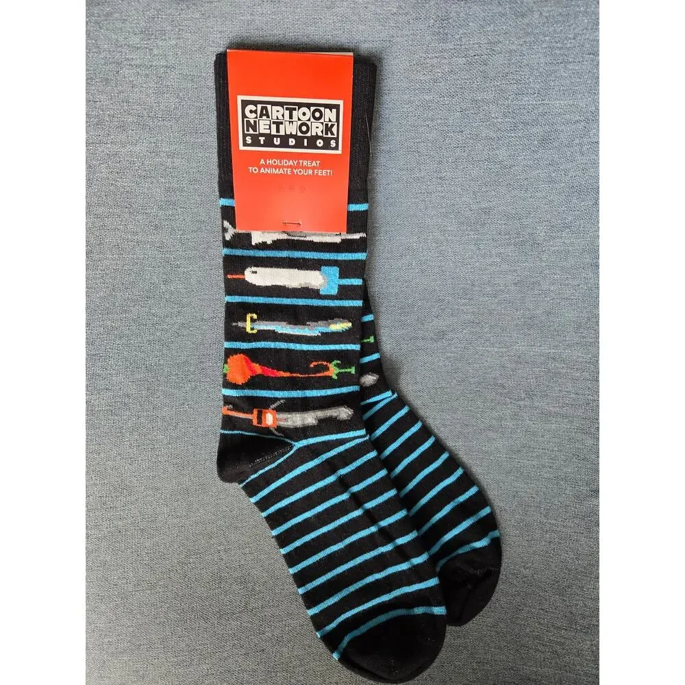 Cartoon Network Studios Custom Sock Club Crew Socks Animation Props Studio Gift